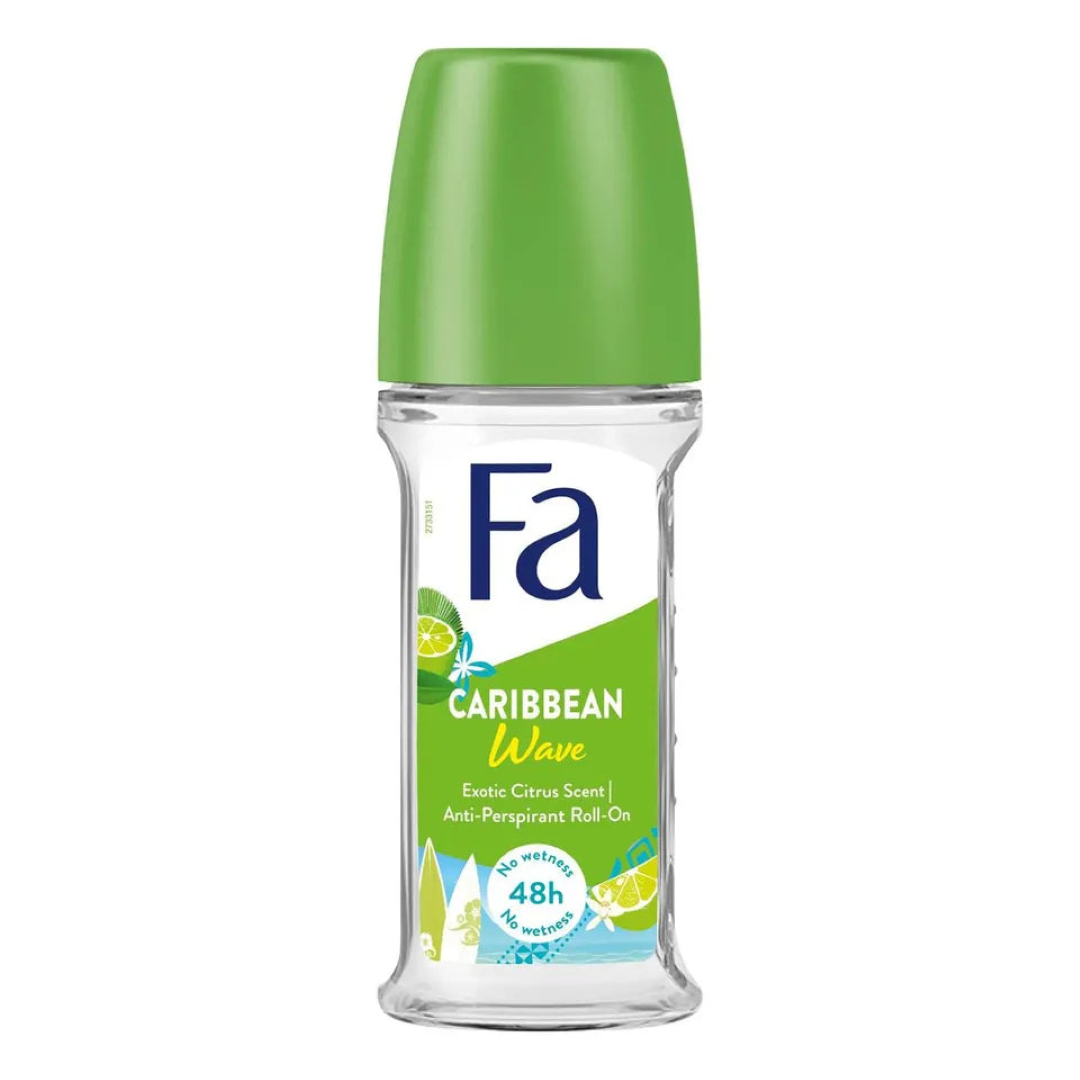 FA ROLL ON CARIBBEAN LEMON 50ML